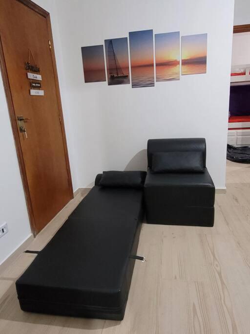 Apto Inteligente Com Alexa, Wi-Fi E Smart Tv. Apartment Praia Grande  Luaran gambar